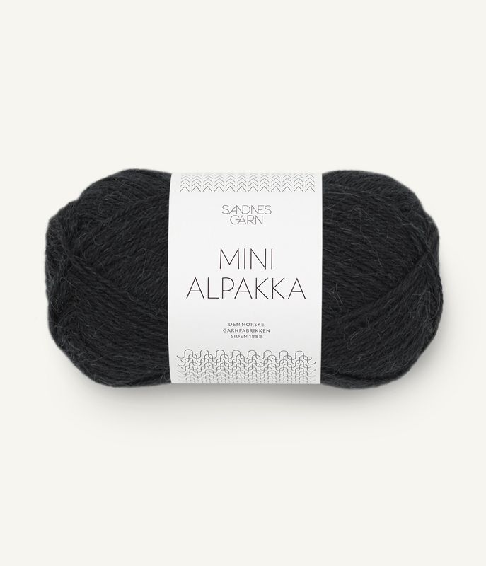 Mini Alpakka 1099 Black